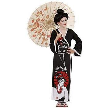 Disfraz de Geisha Encantadora para Niña - Talla 8-10 Años (140 cm)