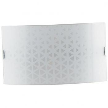 Aplique de techo Maorap3520 con 2 luces, vidrio blanco, dimensiones 35x20 cm