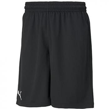 Puma BBall Practice Short - Pantalones Cortos Deportivos para Hombre, ideales para baloncesto, fabricados con material ligero y transpirable, diseño cómodo con cintura elástica y bolsillos laterales