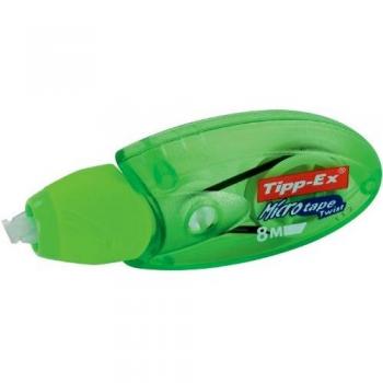 Bic correccion roller tippex micro tape twist 8m x 5mm color verde