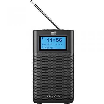 Kenwood CR-M10DAB-B Radio Portátil Analógico y Digital Negro