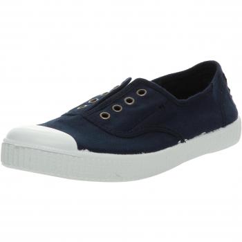 Victoria Women's Elastic Canvas Sneakers with Rubber Toe 1915