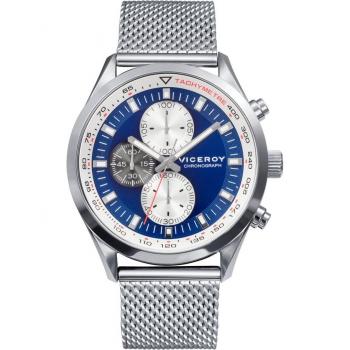 Viceroy Magnum 471271-37 - Reloj de hombre con cronógrafo y malla milanesa