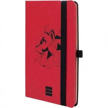 Cuaderno tapa blanda 72 hojas 80 g/m² Design 100x150 mm liso Lion Finocam