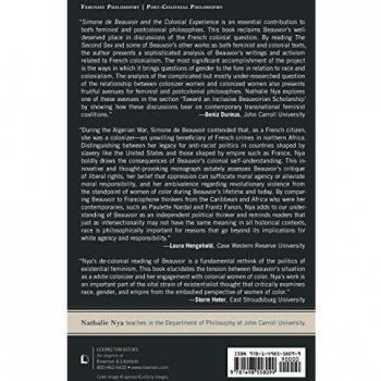 Simone de Beauvoir and the Colonial Experience: Freedom, Violence, and Identity - Academic Book by Nathalie Nya