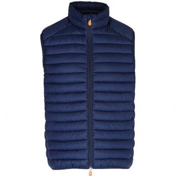 Save The Duck Adam Men's Blue Puffer Vest Size L