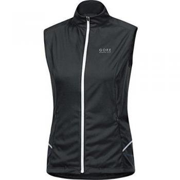 Gore Running Wear Mythos Lady 2.0 Windstopper Soft Shell Light - Chaleco para mujer, color negro, talla 38