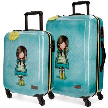 Gorjuss The Little Friend Juego de Maletas, 67 cm, 97 litros, Verde