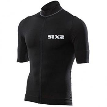 Sixs Chromo Short Sleeve Cycling Jersey Black Size S