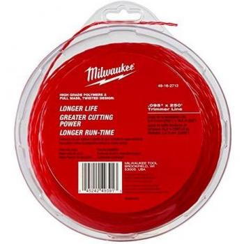 Milwaukee Trimmer Line 2.3mm x 76m (0.095 in. D x 250 ft. L)