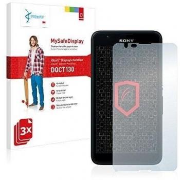 3x Vikuiti MySafeDisplay Protector de Pantalla DQCT130 de 3M para Sony Xperia E4g