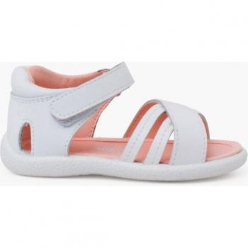 Sandalias abiertas de bebé niña primeros pasos con tiras cruzadas