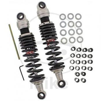 Juego de Amortiguadores YSS Eco Line para Yamaha XV 535-1100 Virago - Suspensión Trasera 310 mm, Color Negro