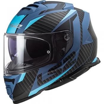 LS2 FF800 Storm II Racer Casco Integral Azul Mate 3XL