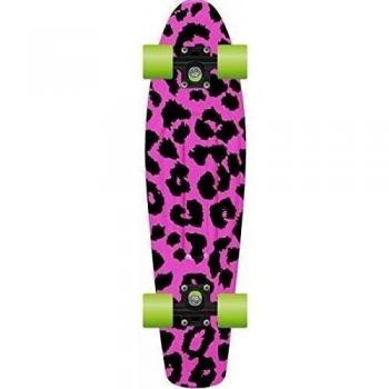 PROHIBITION Retro Plastic Skateboard 28 Rosa Panter