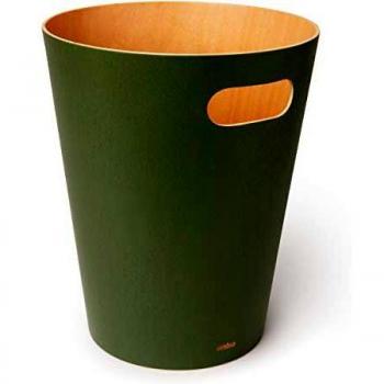 Umbra Woodrow 7.5L Wooden Trash Can - Spruce Green