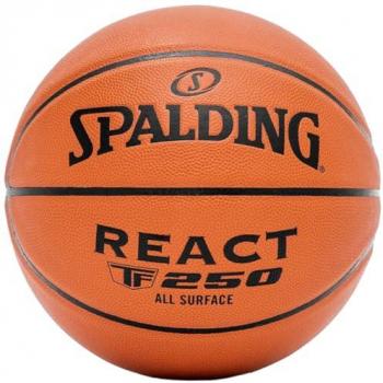 Balón de Baloncesto Spalding React TF-250 Tamaño 6 Compuesto Naranja