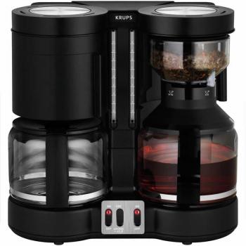 Krups Duothek Plus Cafetera de filtro con capacidad de 1 litro y sistema manual