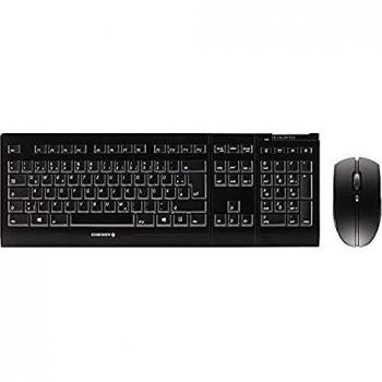CHERRY B.UNLIMITED 3.0 Teclado y Ratón Inalámbricos - Gris Claro Alemán