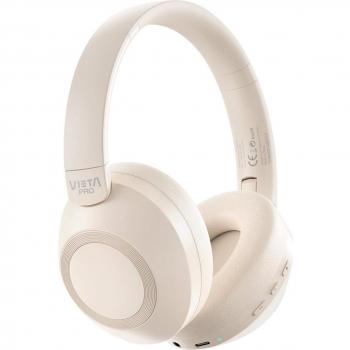 Vieta Pro Way 3 - Auriculares de Diadema Bluetooth 5.3, Autonomía 50h, Micrófono, Dual Folding, Blancos
