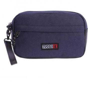 Neceser de hombre azul marino con cremallera