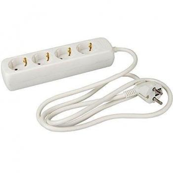 Regleta Alargador Schuko Tipo F 230 V Powermaster y Silverline