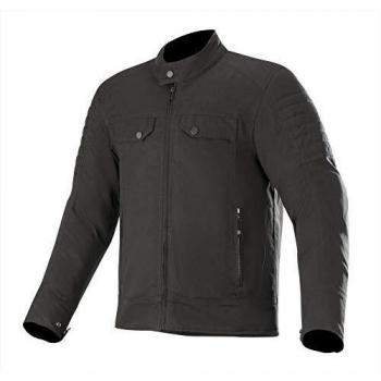 Alpinestars Chaqueta moto Ray Canvas V2 Jacket Black, Negro, XL