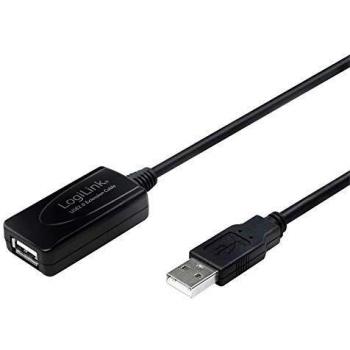 LogiLink UA0143 - Cable de extensión USB 2.0 de 10 m