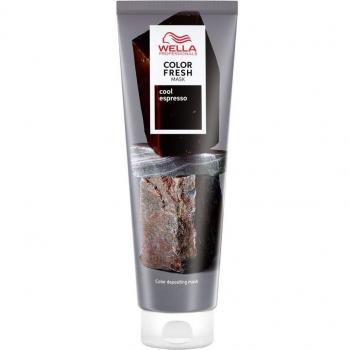 Wella Color Fresh Mask Cool Espresso - Tinte temporal para el cabello unisex, 150 ml