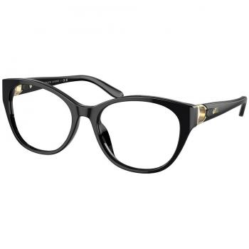 Ralph Lauren RL6235QU Asian Fit 5001 Women’s Eyeglasses Black Size 54 - Blue Light Block Available