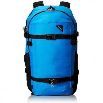 Pacsafe Venture X40 + Multi-Purpose Backpack Mochila Tipo Casual, 55 cm, 40 litros, Hawaiian Blue 616