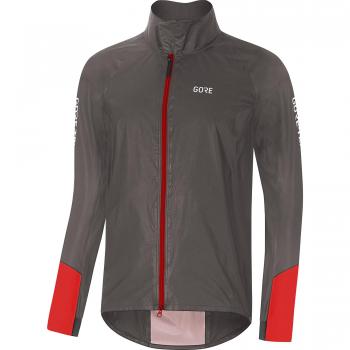 Gore Bike Wear 100408 Chaqueta, Hombre, Lava Grey/Red, XXL