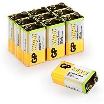 GP Batteries Pilas 9V Super Alcalinas