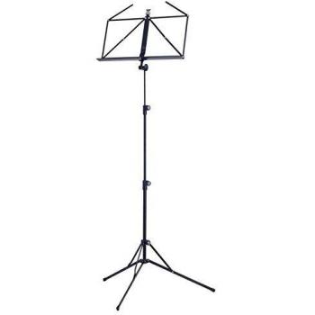 K&M 100/5 Black Music Stand - Sheet Music Holder