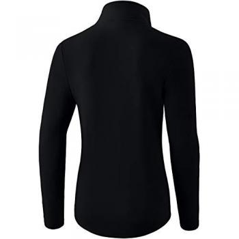 Erima Women's Black Hoodie Sweat Jacket - Size 42