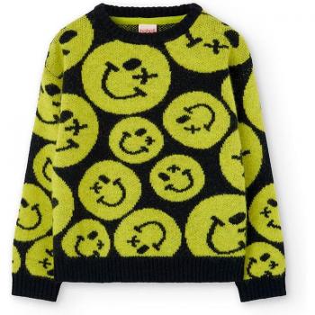 Boboli - Jersey de niño con estampado all over y cuello redondo