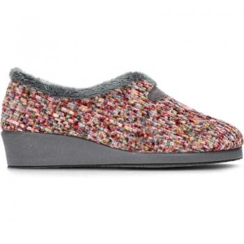 Calzado de casa de Mujer GARZON PANTUFLAS GARZON 1325566 TOPPINGS GRIS OSC