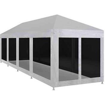 vidaXL Carpa Celebraciones 10 Paredes 12x3 m Toldo Marquesina Cenador Tienda