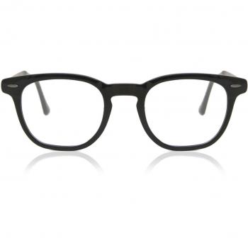 Gafas Recetadas Cuadrado Montura Completa Plástico Negras para Hombre - Gafas Anti-Azules - SmartBuy Collection