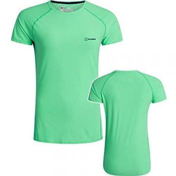 Berghaus Camiseta de Manga Corta para Mujer 24/7, Mujer, Camiseta, 4A000884DF9, Ópalo, 46