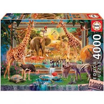 Puzzle Educa 4000 Volviendo de la Sabana