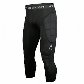 Malla 3/4 para porteros acolchada Raven adulto HO SOCCER, pantalón pirata con protecciones unisex, talla XL