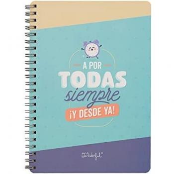 Libreta pequeña - A por todas, siempre ¡y desde ya!