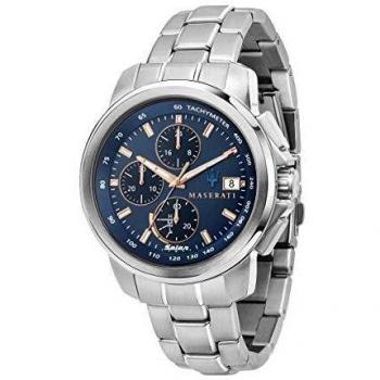 Maserati Successo Solar Chronograph Men's Watch 45mm Stainless Steel R8873645004