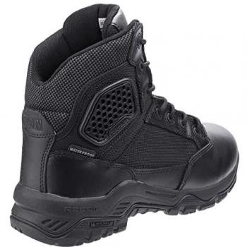 Magnum Strike Force 6.0 Waterproof Black Safety Boots for Men, Size 3