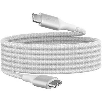 Cable USB Belkin CAB015bt2MWH 2 m USB 2.0 USB C Blanco