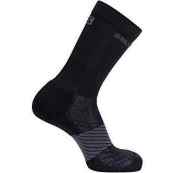 SALOMON - Chaqueta, Calcetines Xa paquete de 2, Unisex adulto, color negro / negro, tamaño medium