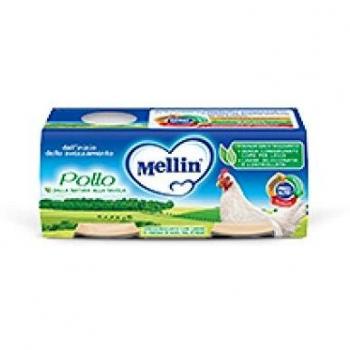 Mellin Omogeneizzati Carne Pollo 2x120g