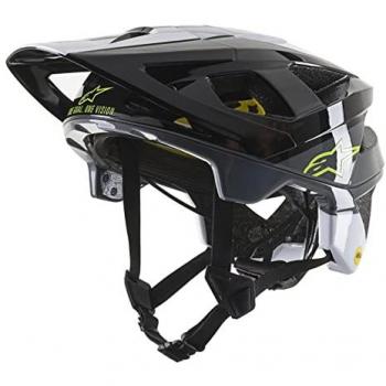 Casco Alpinestars Vector Tech MIPS para MTB, color Cool Gray Gloss, unisex, talla M, características: tecnología MIPS para mayor protección contra impactos rotacionales, diseño aerodinámico y ventilación optimizada