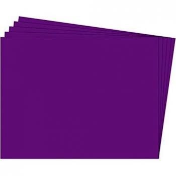 Fixo Paper 11100267 – Paquete de 25 cartulinas 50x65 – Cartulina grande color morado – 180g